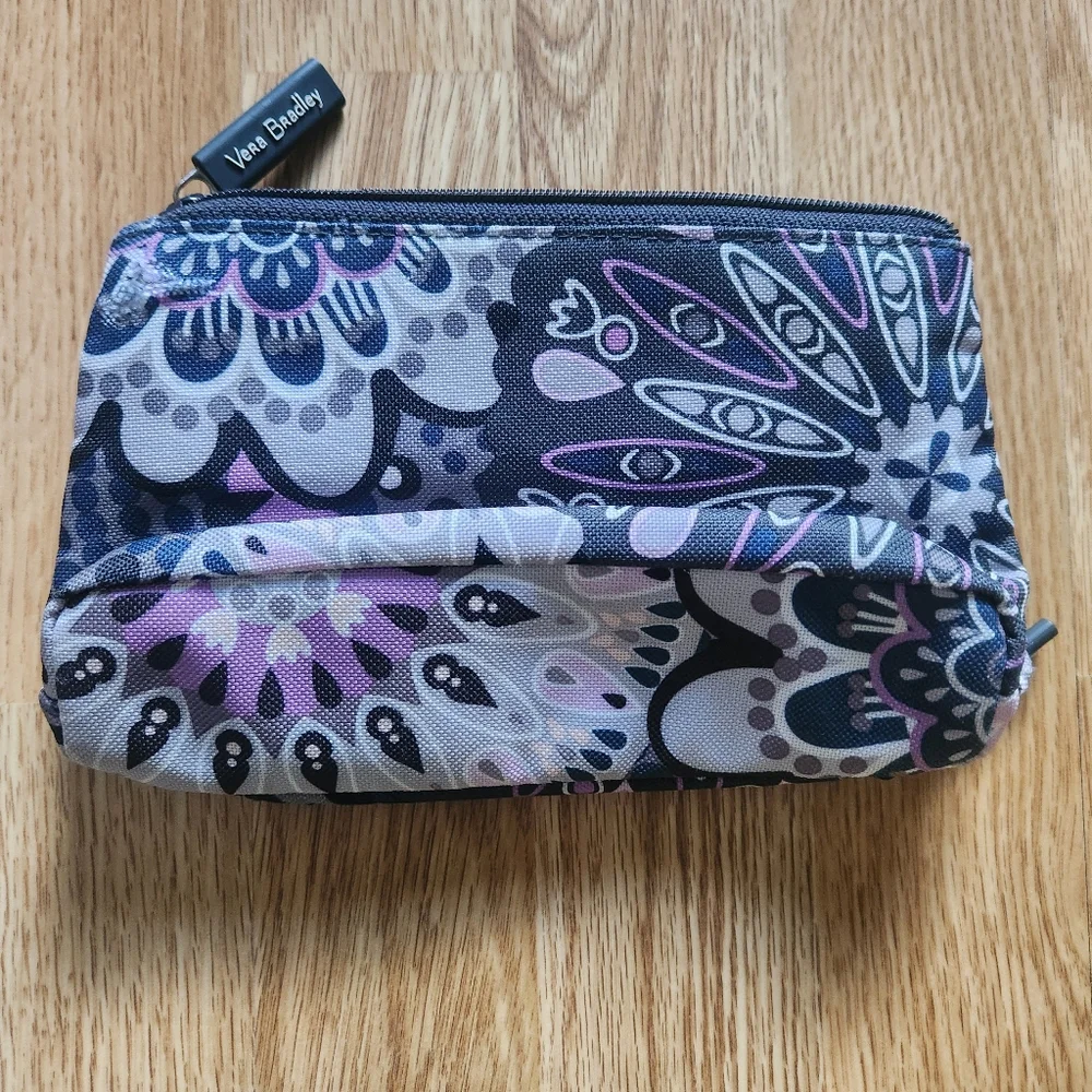 Vera Bradley Women's Floral Cosmetic Bag/Pencil Bag - Picture 2 of 7
